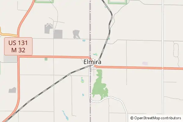 Mapa Elmira