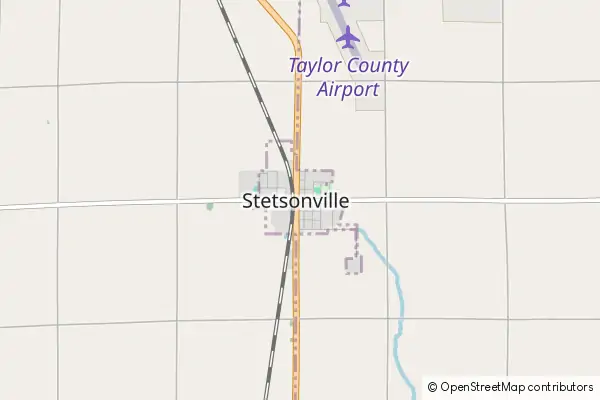 Mapa Stetsonville