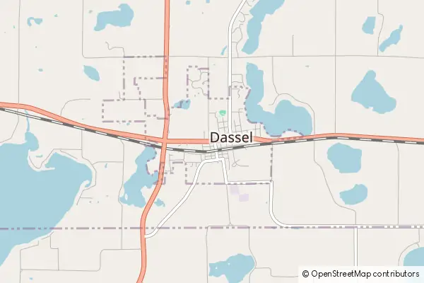 Mapa Dassel