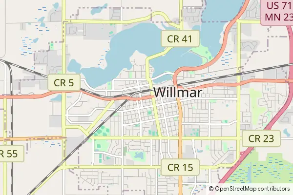 Mapa Willmar