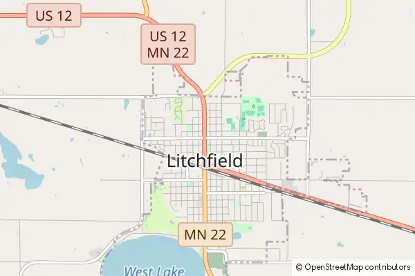 Mapa Litchfield