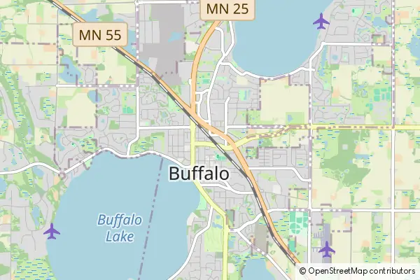 Mapa Buffalo