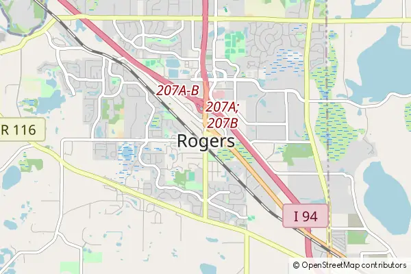 Mapa Rogers