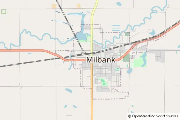 Mapa Milbank