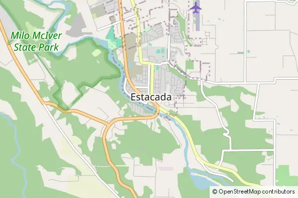 Mapa Estacada