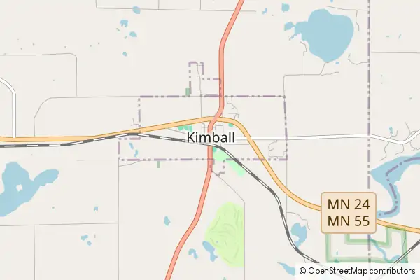 Mapa Kimball