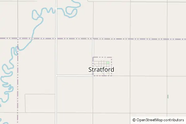 Mapa Stratford