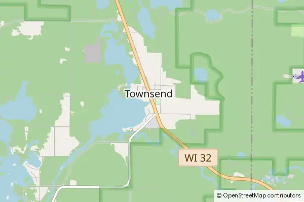 Mapa Townsend