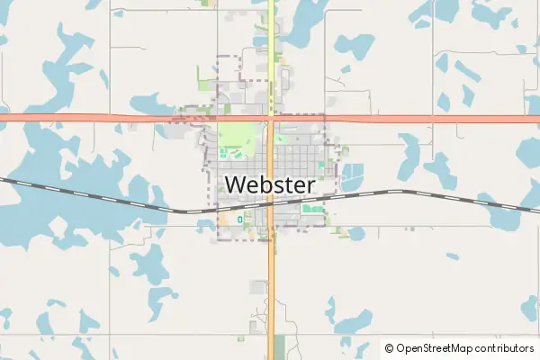 Mapa Webster