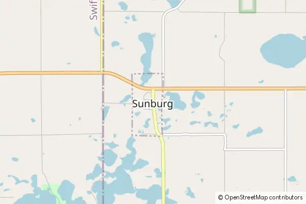 Mapa Sunburg