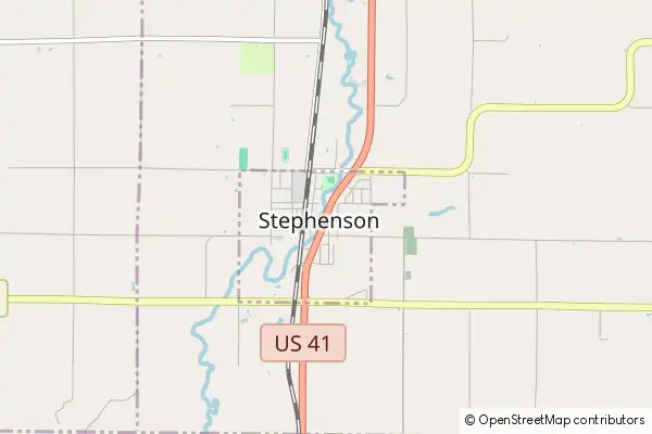 Mapa Stephenson