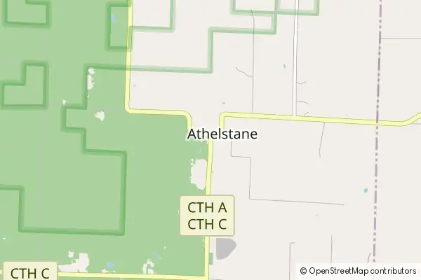 Mapa Athelstane