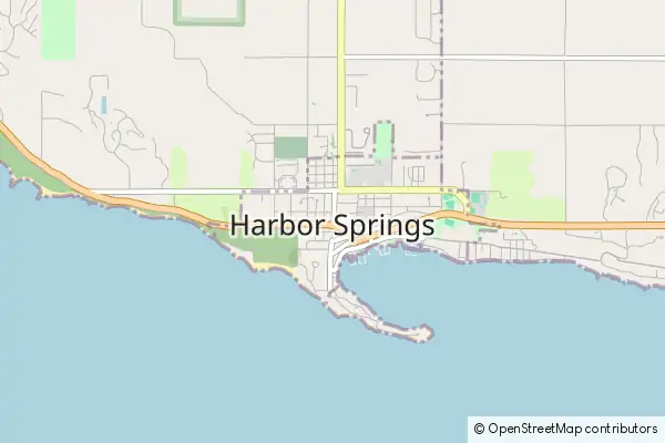 Mapa Harbor Springs