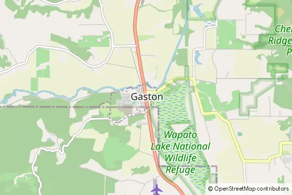 Mapa Gaston