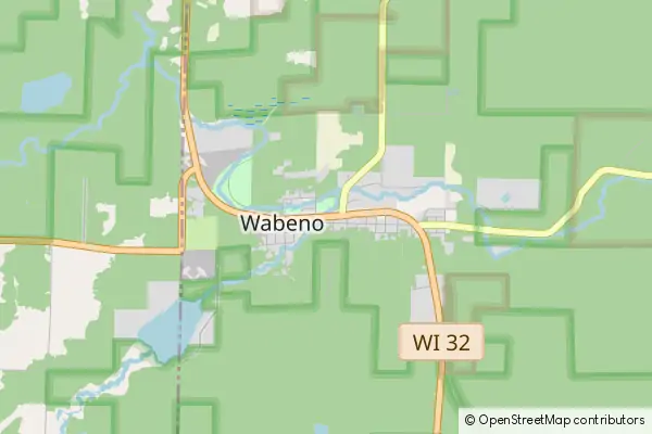 Mapa Wabeno