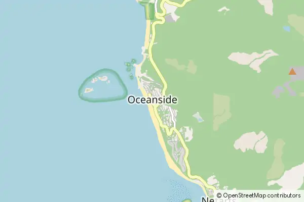 Mapa Oceanside