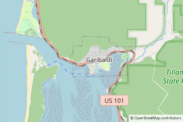 Mapa Garibaldi