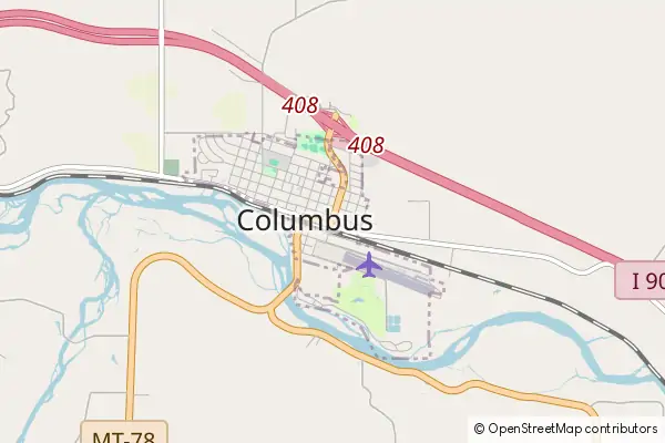 Mapa Columbus