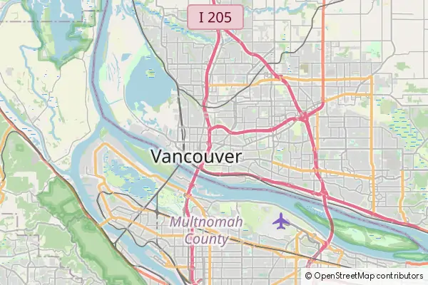 Mapa Vancouver