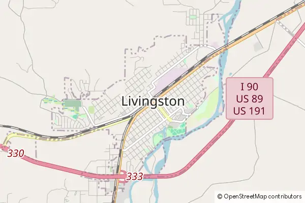 Mapa Livingston