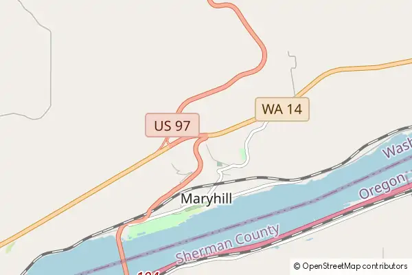 Mapa Maryhill