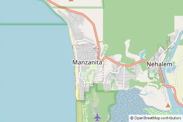 Mapa Manzanita