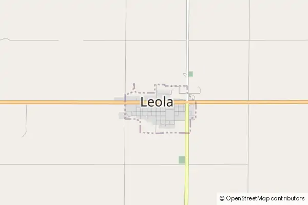 Mapa Leola