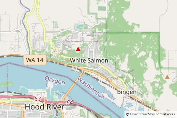 Mapa White Salmon