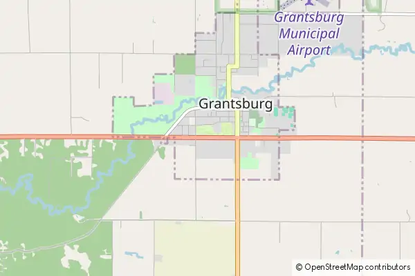 Mapa Grantsburg