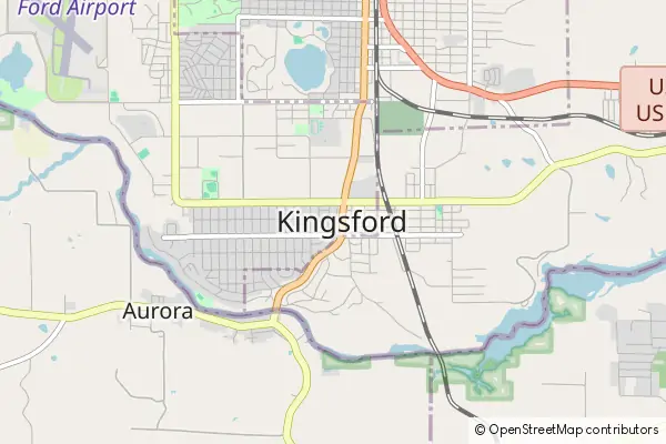 Mapa Kingsford