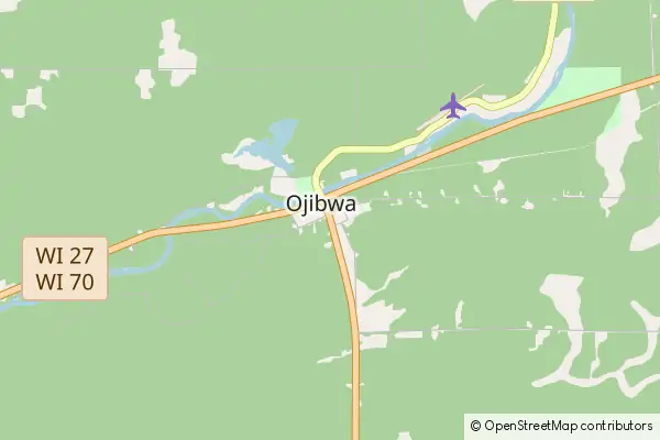 Mapa Ojibwa