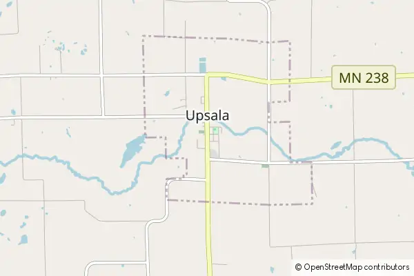 Mapa Upsala