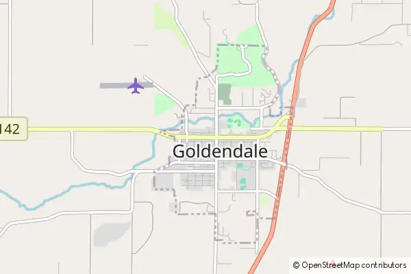 Mapa Goldendale