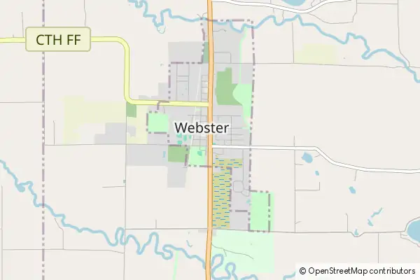 Mapa Webster