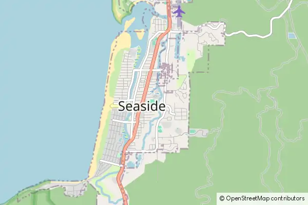 Mapa Seaside