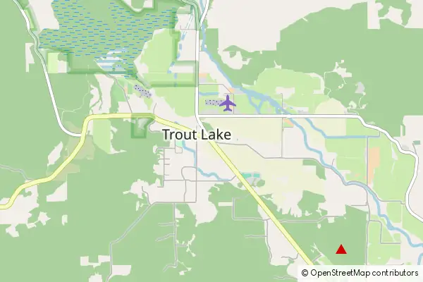 Mapa Trout Lake