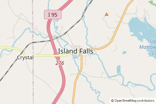 Mapa Island Falls