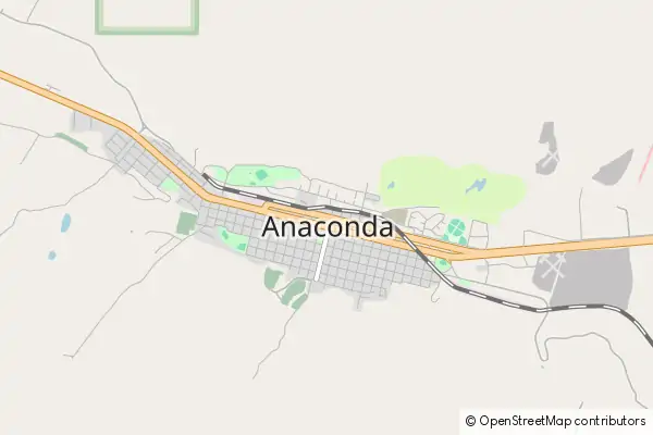 Mapa Anaconda