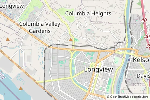 Mapa Longview