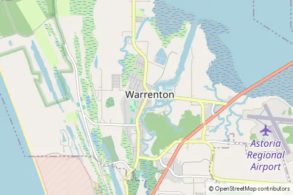 Mapa Warrenton