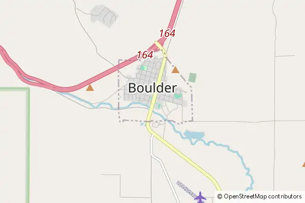 Mapa Boulder