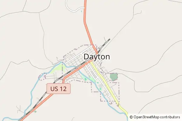 Mapa Dayton