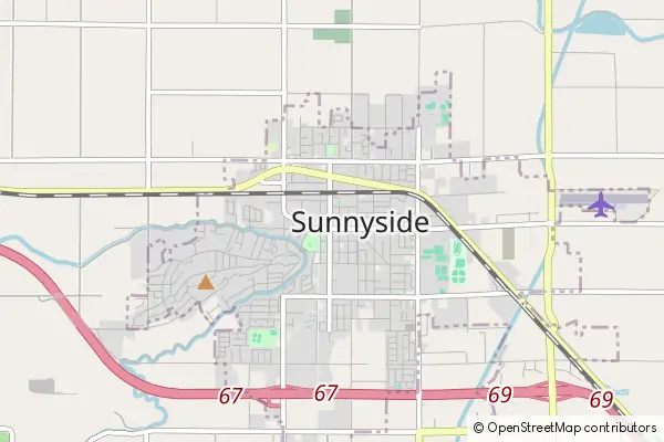 Mapa Sunnyside