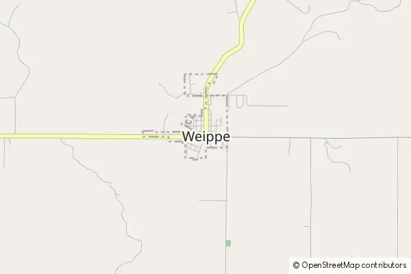 Mapa Weippe