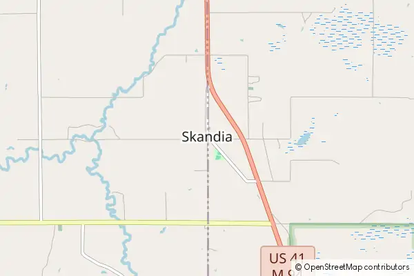 Mapa Skandia