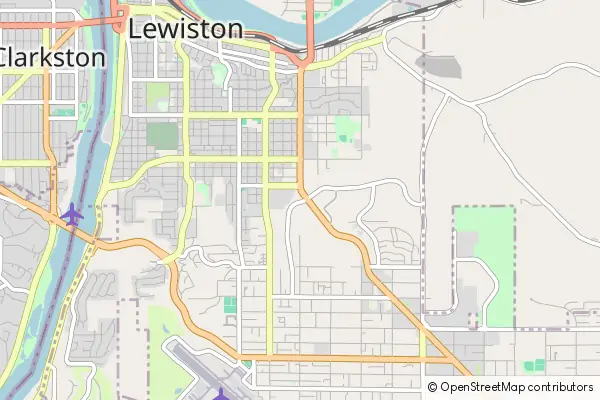 Mapa Lewiston