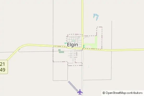 Mapa Elgin