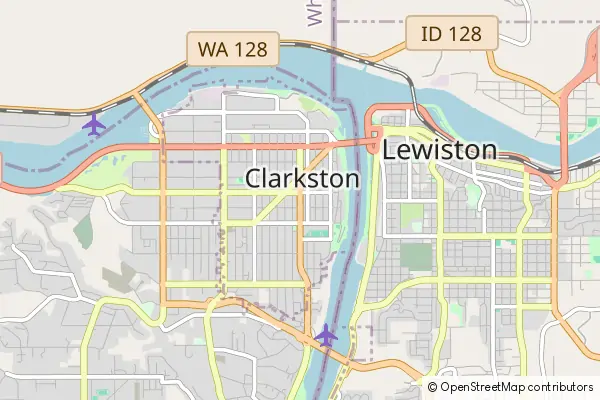 Mapa Clarkston