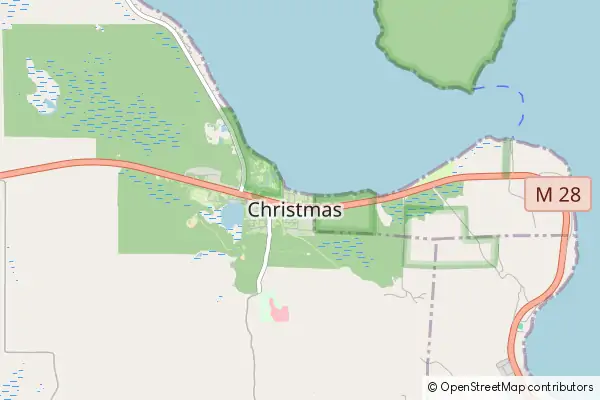 Mapa Christmas