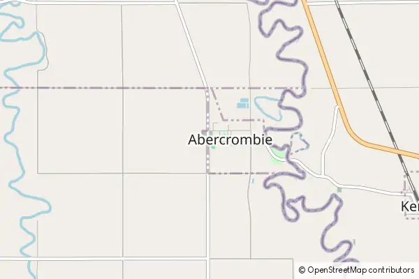 Mapa Abercrombie